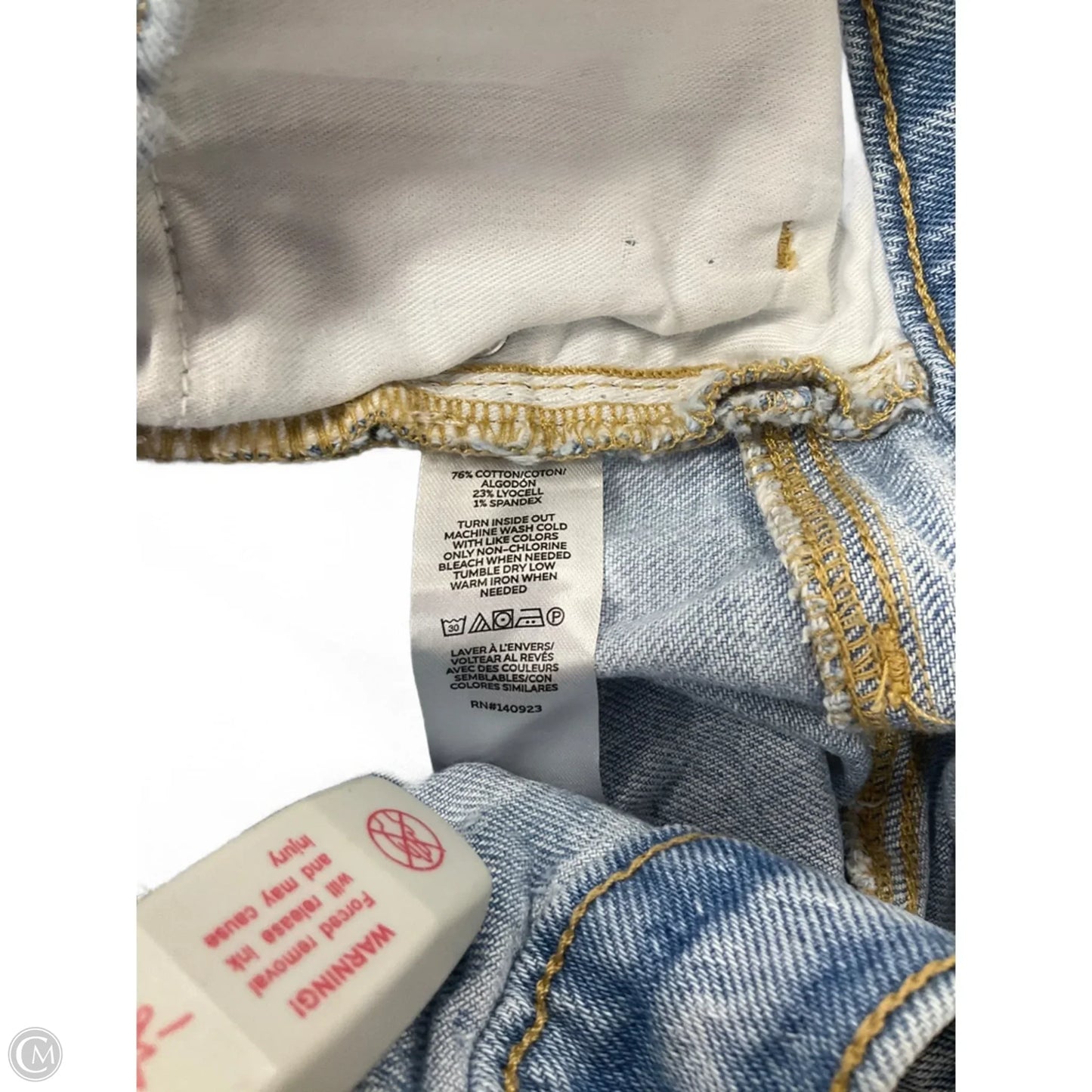 Jeans Wide Leg By Loft In Blue Denim, Size: 10