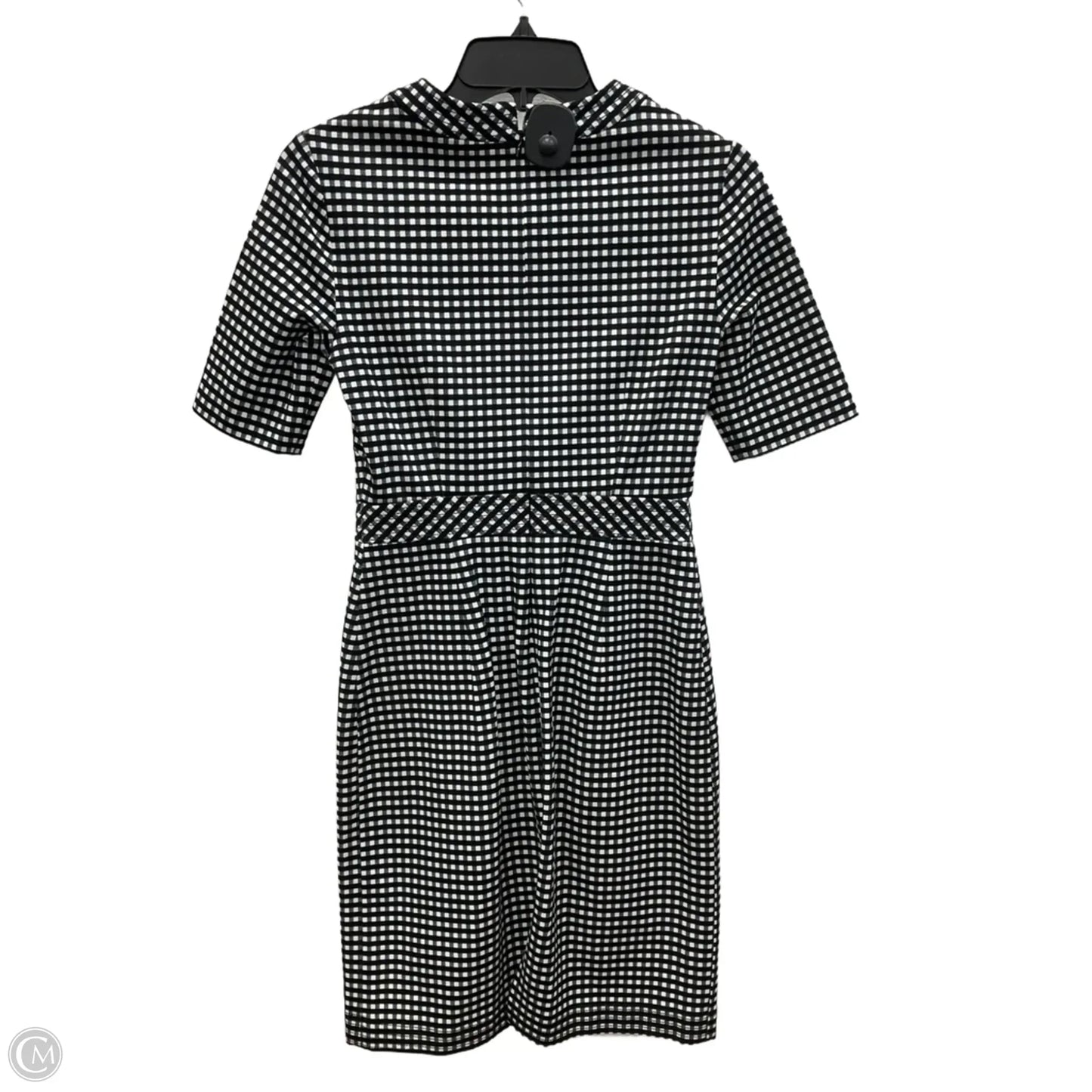 Dress Work By Banana Republic In Checkered Pattern, Size: 0