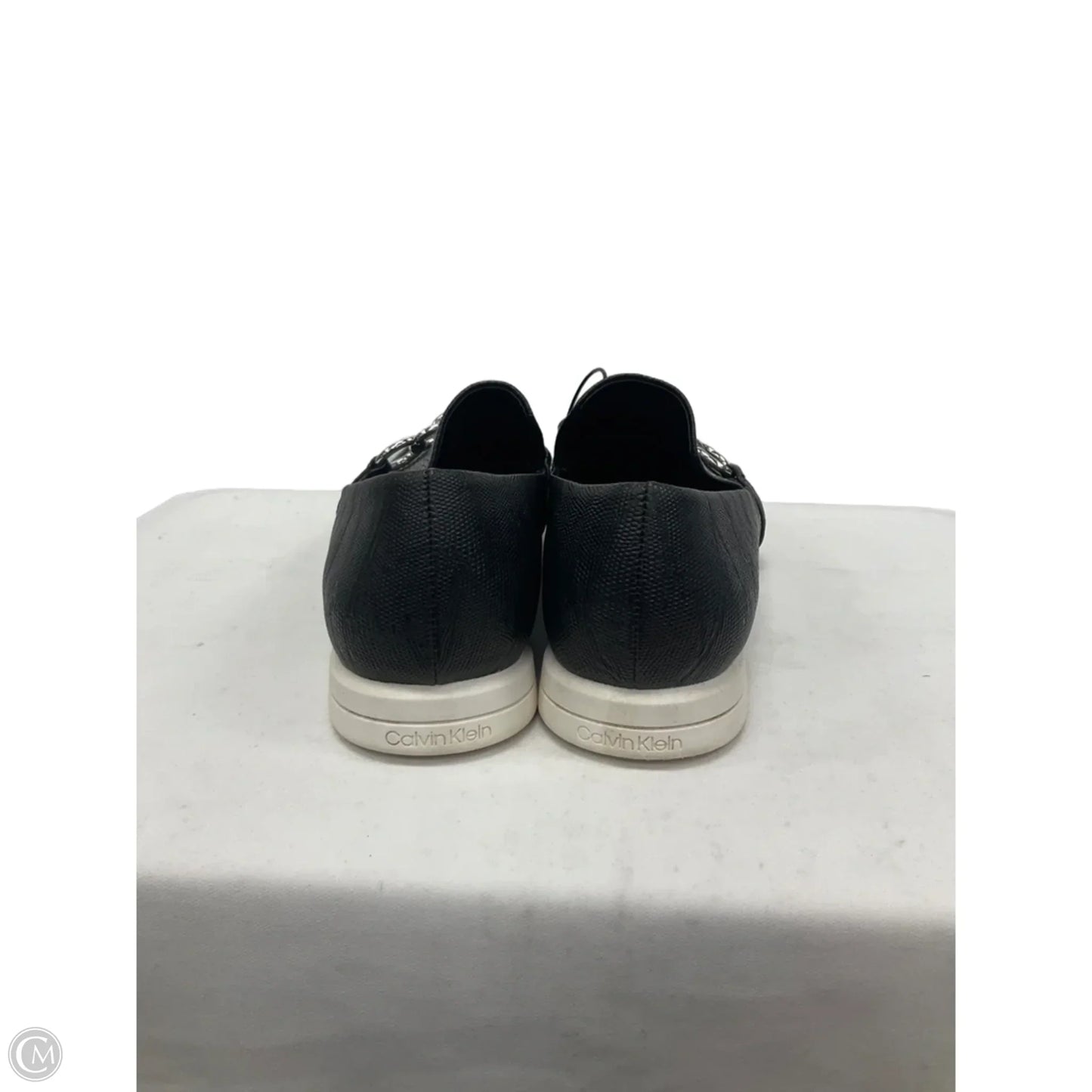 Shoes Flats By Calvin Klein In Black, Size: 7.5