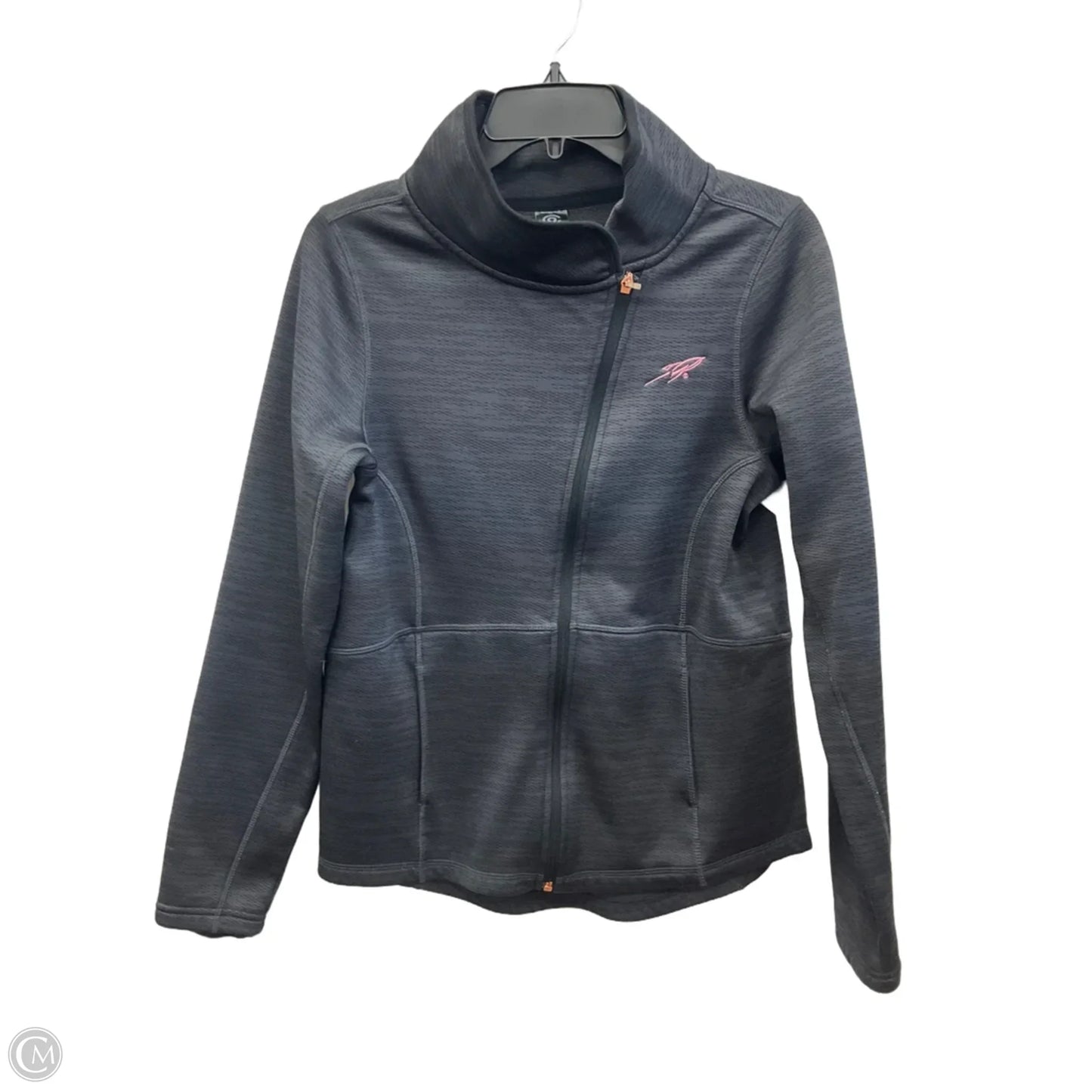 Athletic Jacket By Champion In Grey, Size: S