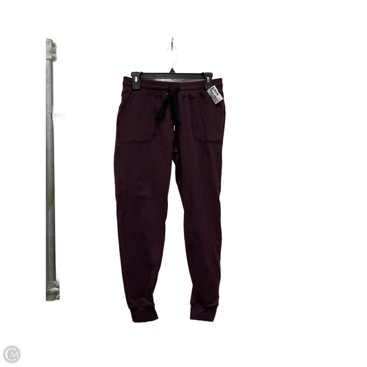 Athletic Pants By Zyia In Maroon, Size: S