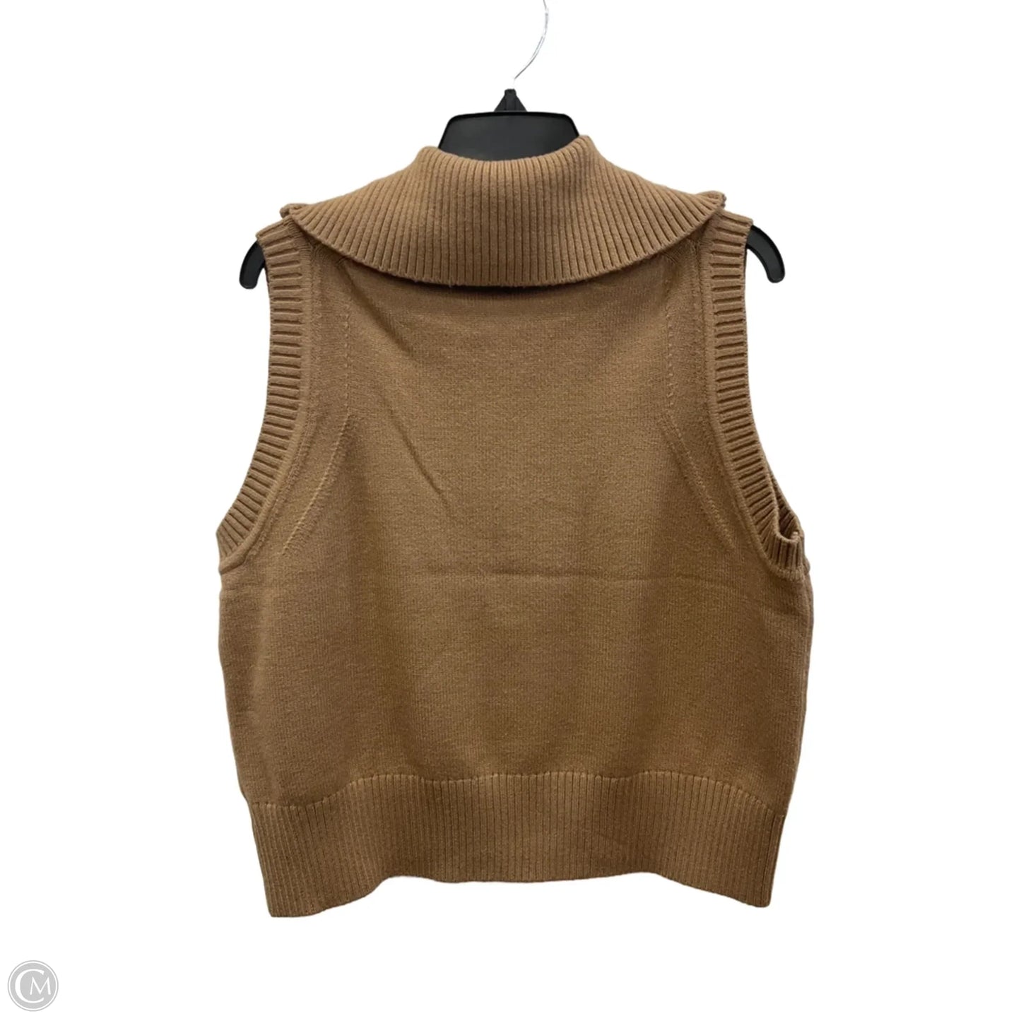 Vest Sweater By Joie In Brown, Size: Xl