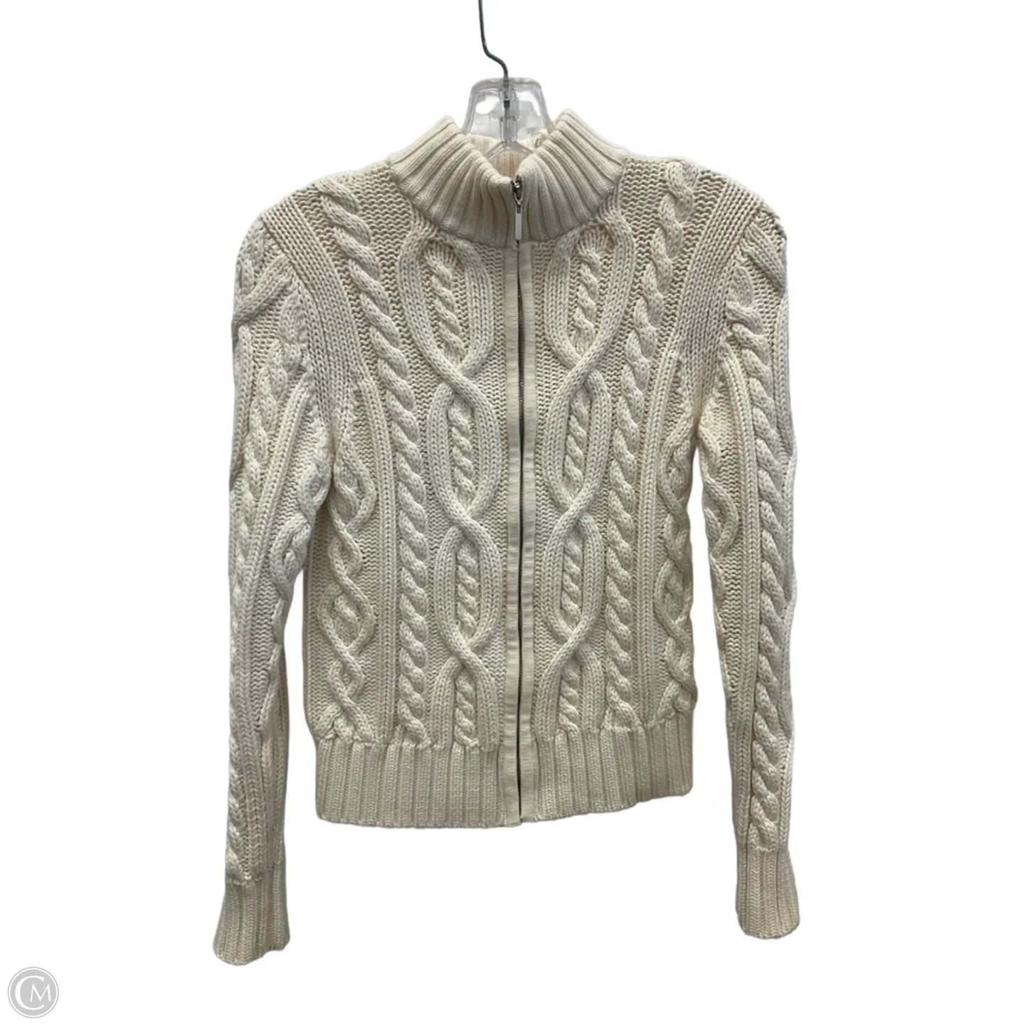 Cardigan By Ann Taylor In Cream, Size: S