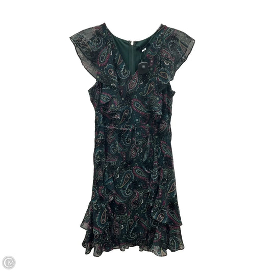 Dress Casual Midi By Tommy Hilfiger In Teal, Size: 6