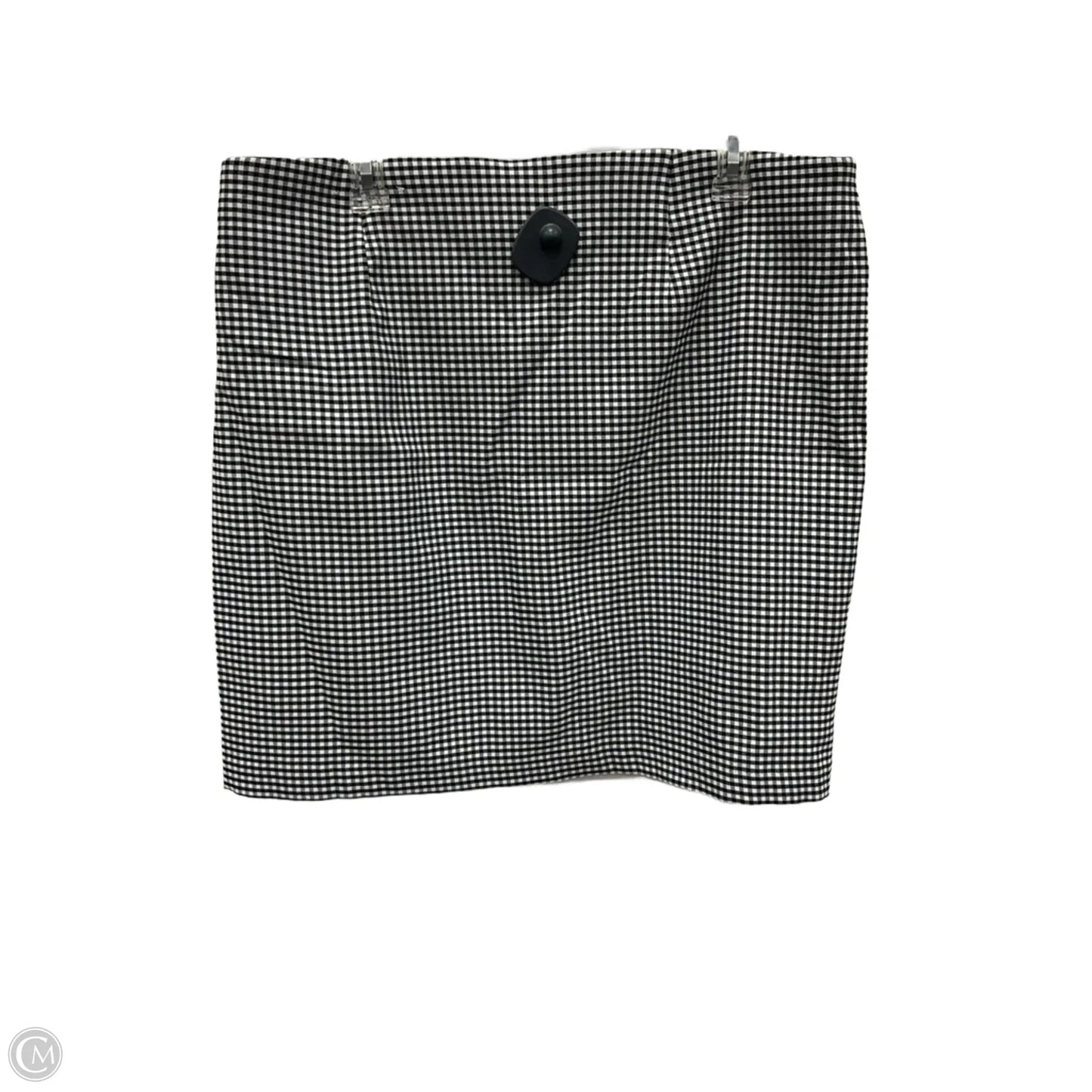 Skort By Chicos In Checkered Pattern, Size: L