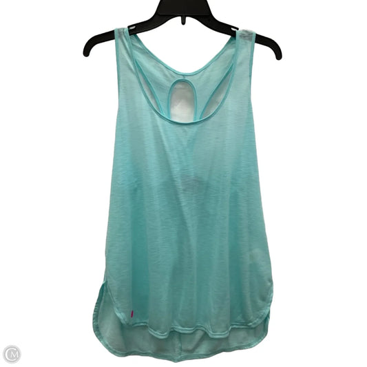 Top Sleeveless Designer By Lilly Pulitzer In Blue & Brown, Size: Xl