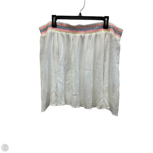 Top Long Sleeve Designer By Lilly Pulitzer In White, Size: Xl