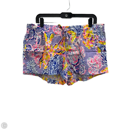 Shortalls Designer By Lilly Pulitzer In Purple, Size: Xl