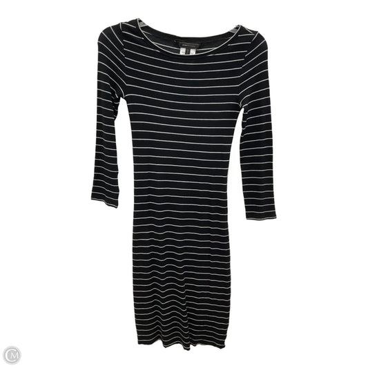 Dress Casual Midi By Bcbgmaxazria In Striped Pattern, Size: S