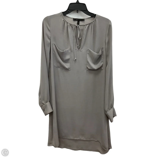 Dress Work By Bcbgmaxazria In Taupe, Size: Xs