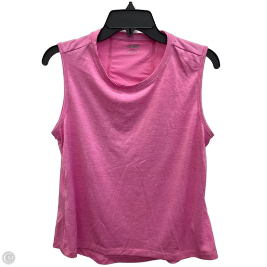 Athletic Tank Top By Avia In Pink, Size: M