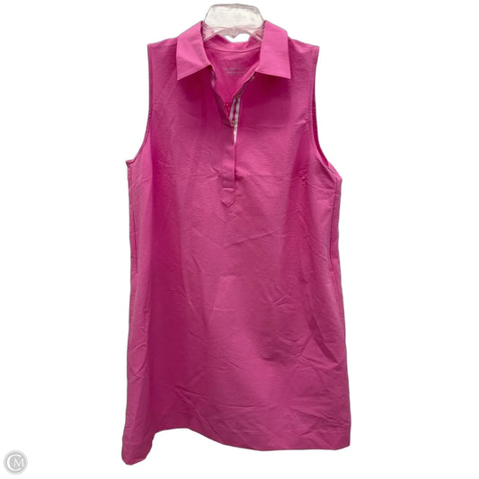 Dress Casual Midi By Vineyard Vines In Pink, Size: S