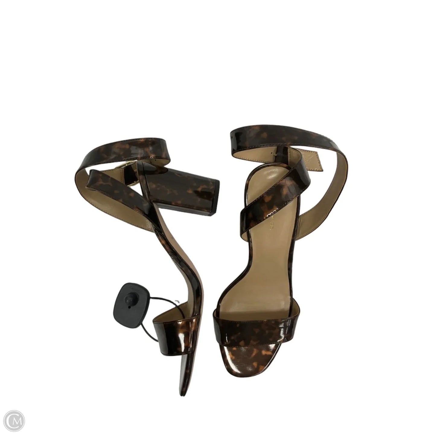 Shoes Heels Block By Ann Taylor In Tortoise Shell Print, Size: 9.5