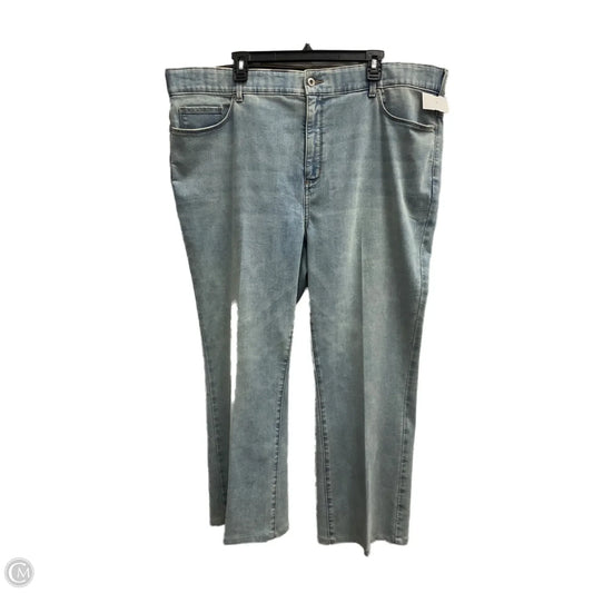 Jeans Boot Cut By Eddie Bauer In Blue, Size: 22