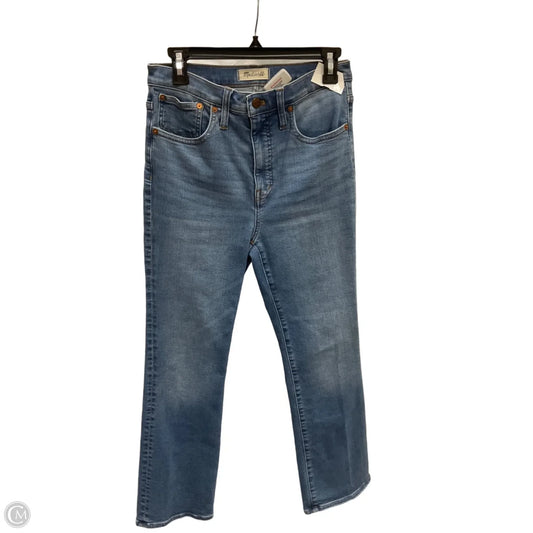 Jeans Boot Cut By Madewell In Blue Denim, Size: 4