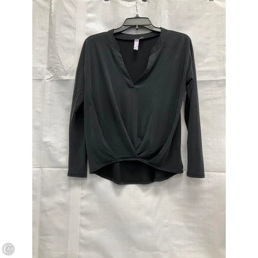 Top Long Sleeve By Alya In Black, Size: Xs