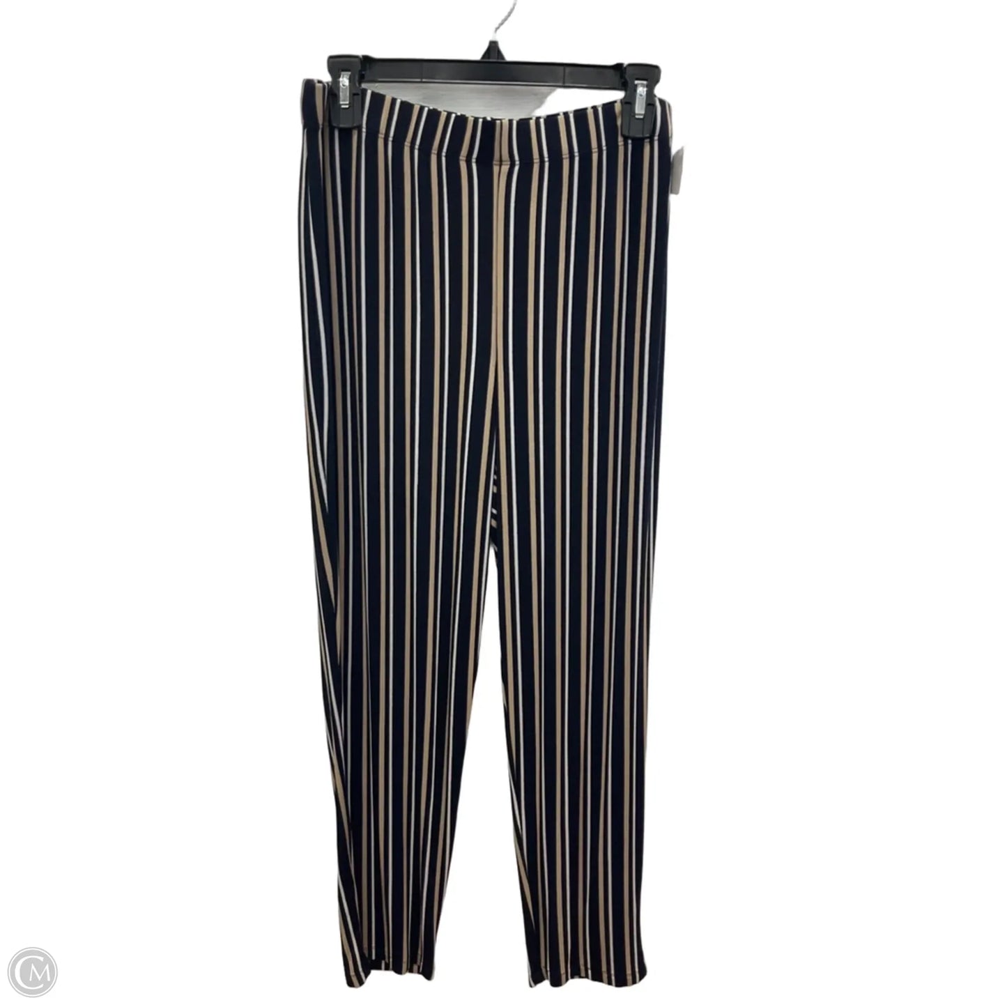 Pants Lounge By Chicos In Striped Pattern, Size: M