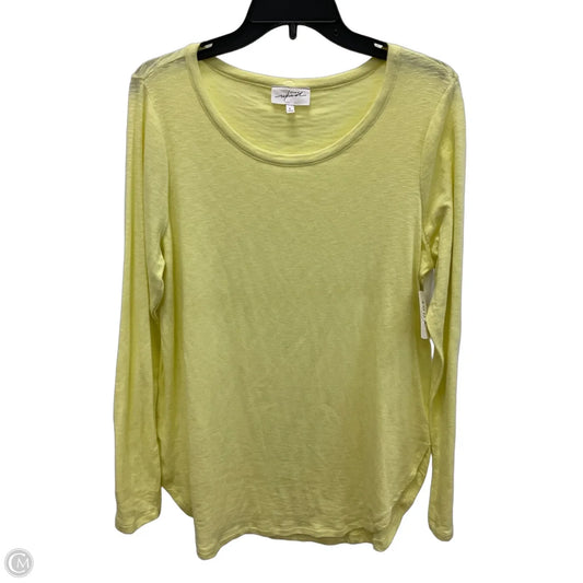 Top Long Sleeve By Soma In Zebra Print, Size: L