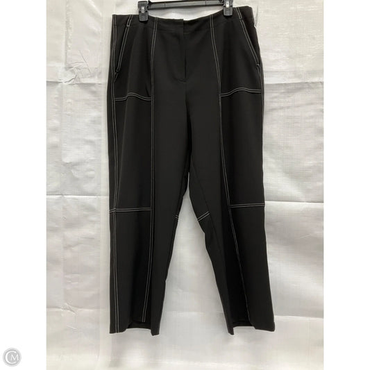 Pants Designer By Karl Lagerfeld In Black, Size: 14