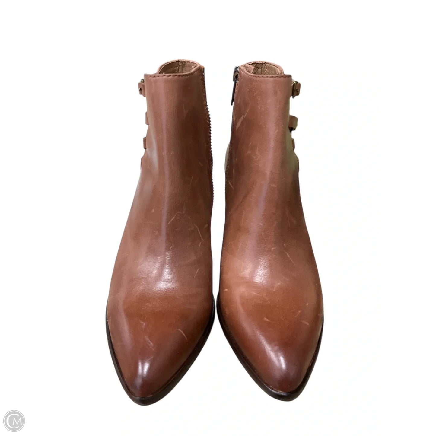 Boots Designer By Frye In Brown, Size: 7