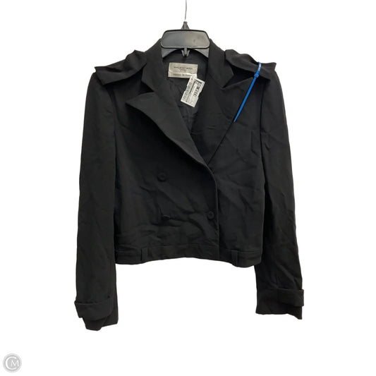 Blazer Luxury Designer By Balenciaga In Black, Size: S