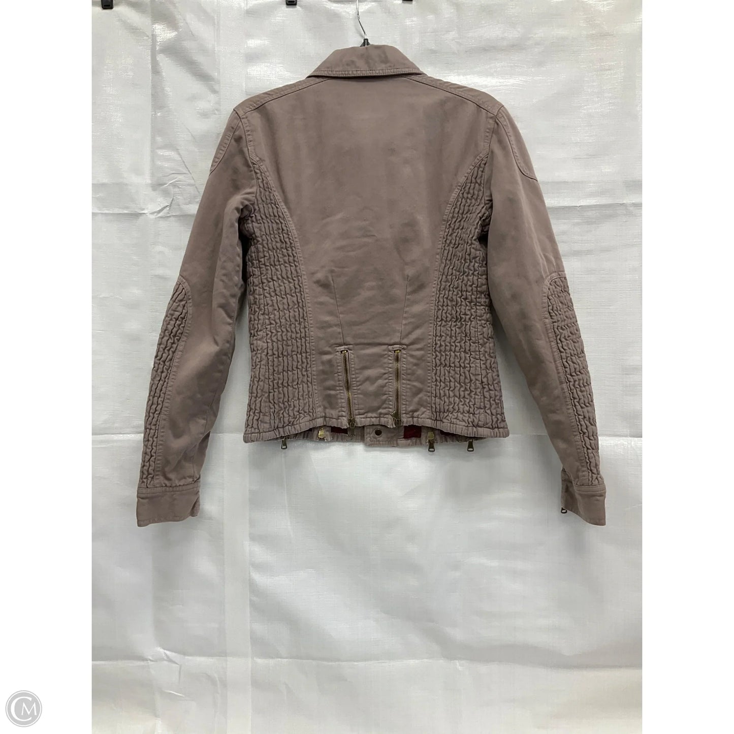 Jacket Luxury Designer By Dolce And Gabbana In Grey, Size: M