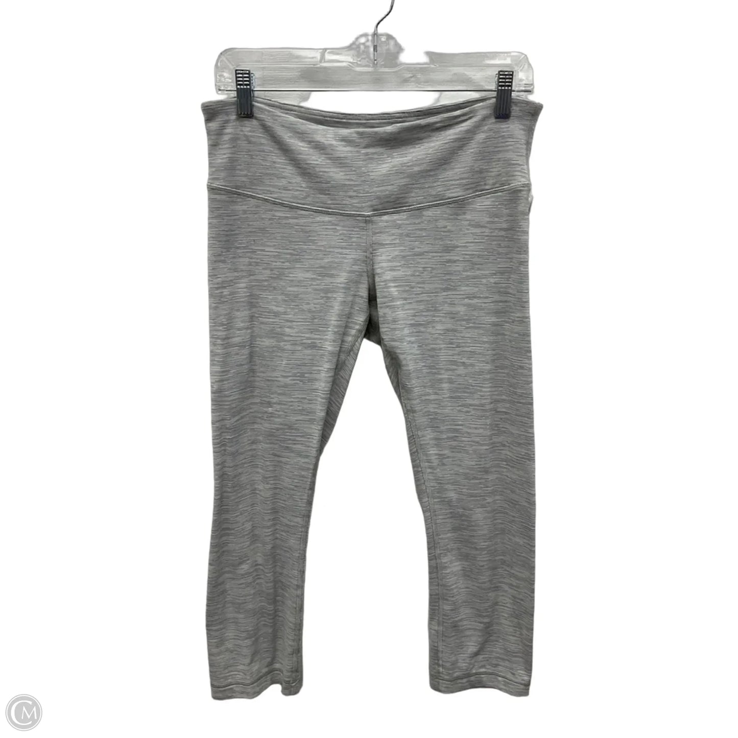 Athletic Capris By Lululemon In Grey, Size: 8