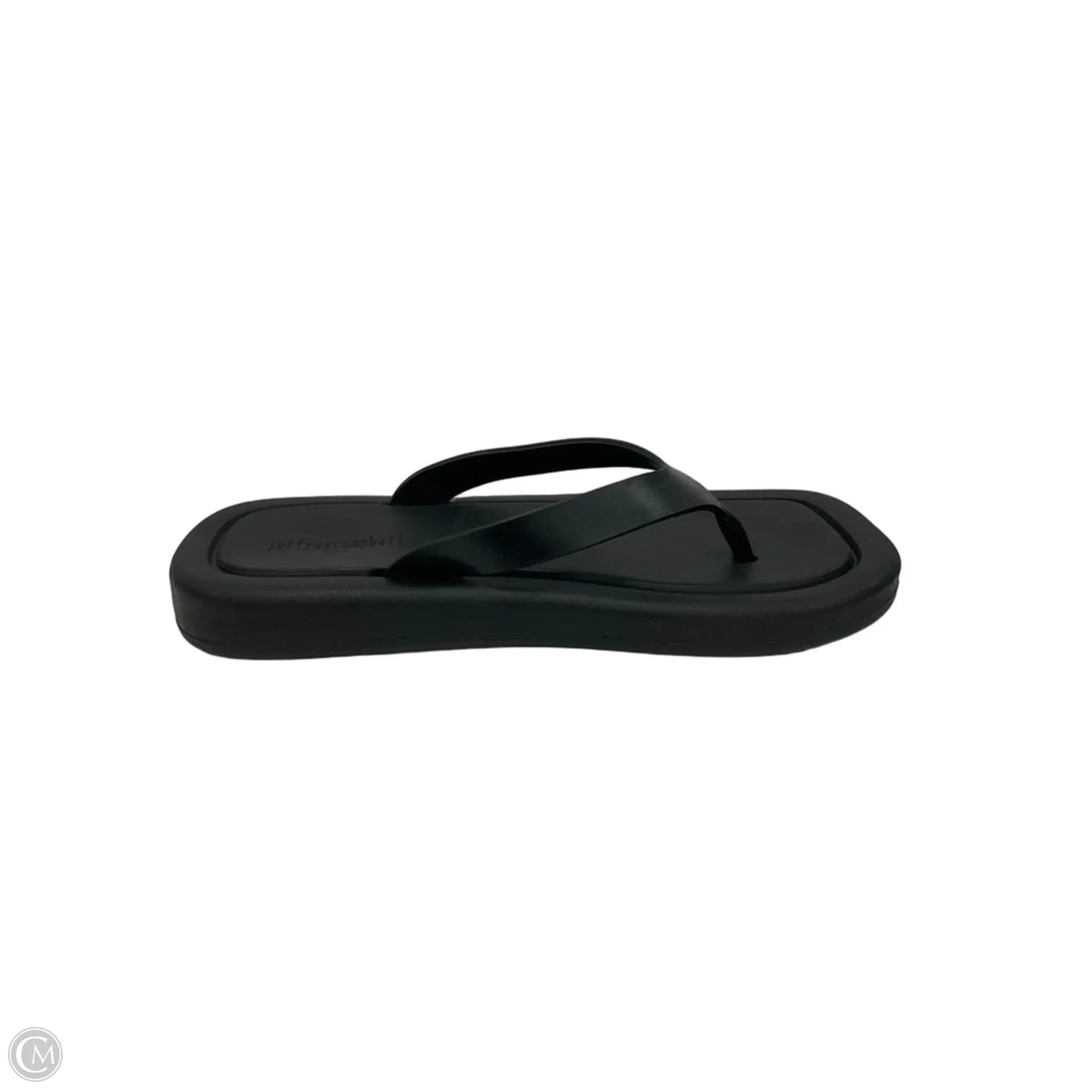 Sandals Flip Flops By Jeffrey Campbell In Black, Size: 8