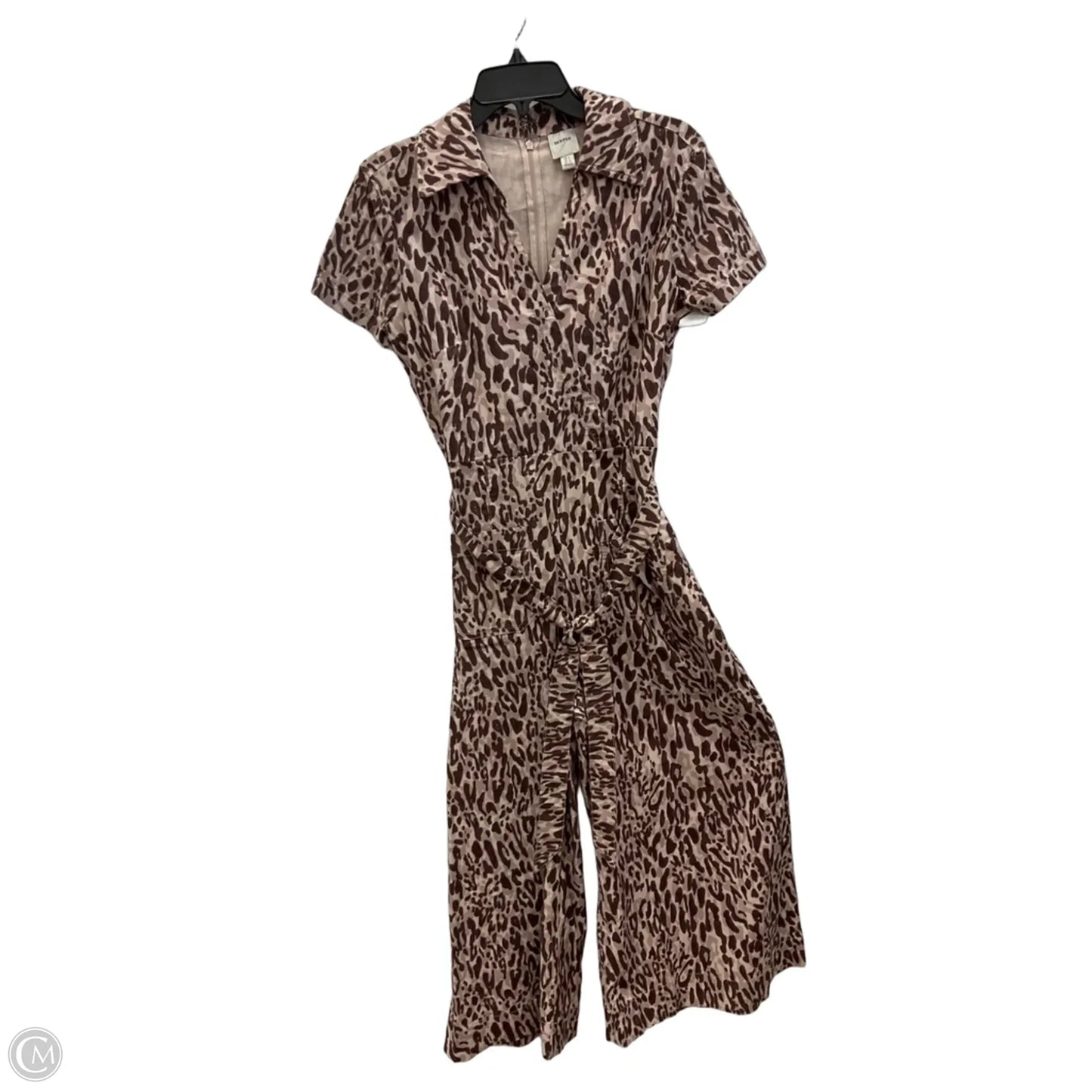 Jumpsuit By Maeve In Brown & Pink, Size: Xs