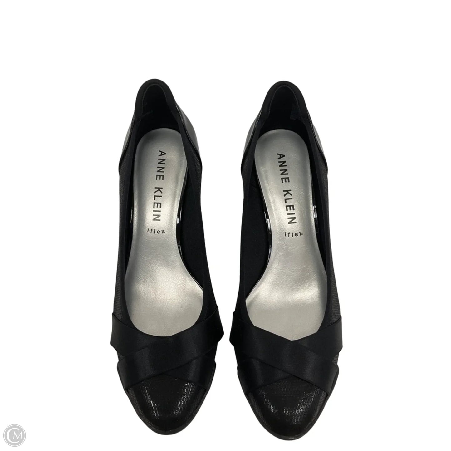 Shoes Heels Wedge By Anne Klein In Black, Size: 7.5