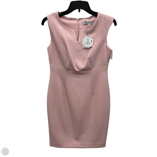 Dress Casual Short By Kasper In Pink, Size: Xsp