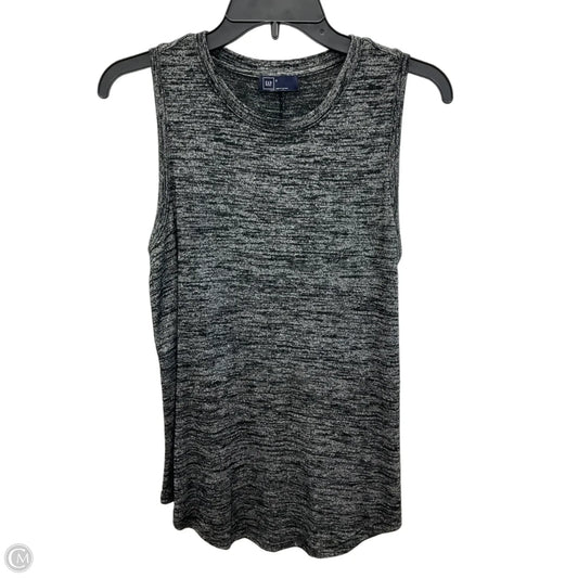 Top Sleeveless By Gap In Grey, Size: S