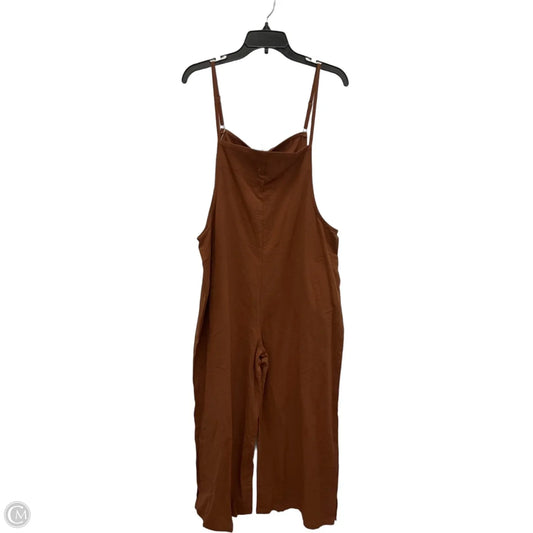 Jumpsuit By Cmf In Brown, Size: L