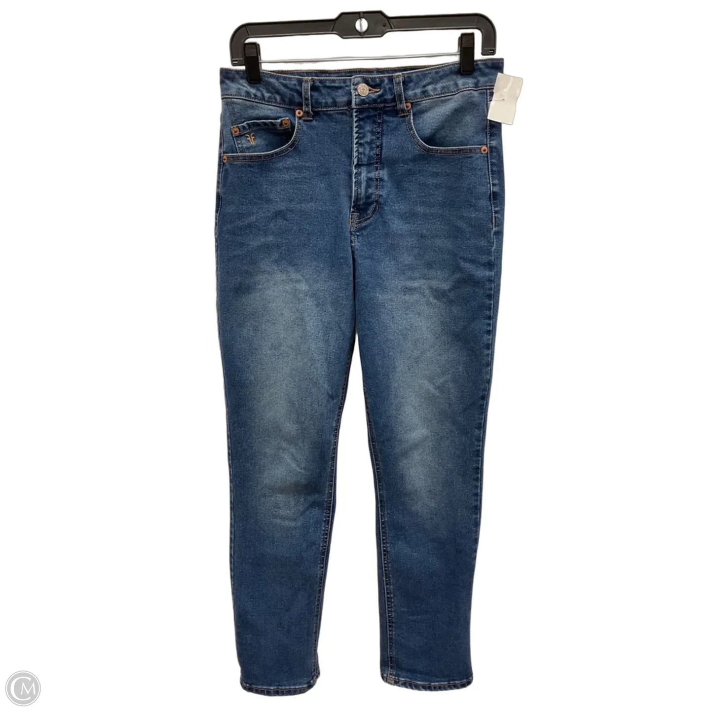 Jeans Designer By Frye In Blue Denim, Size: 8