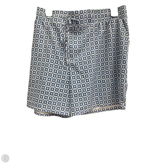Shorts By Croft And Barrow In Blue & White, Size: Xl