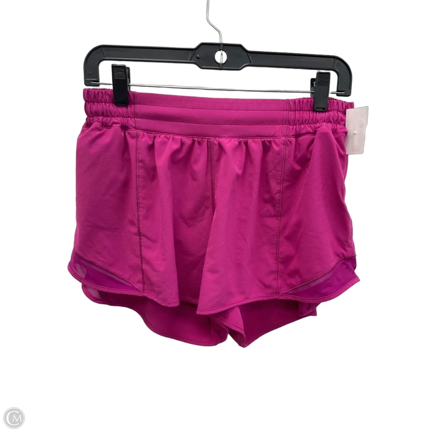 Athletic Shorts By Lululemon In Pink, Size: 10