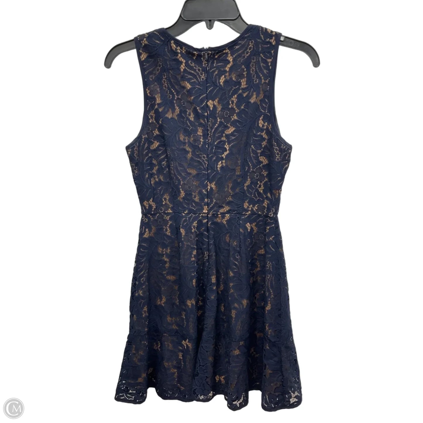 Dress Casual Short By Banana Republic In Blue & Tan, Size: 0p