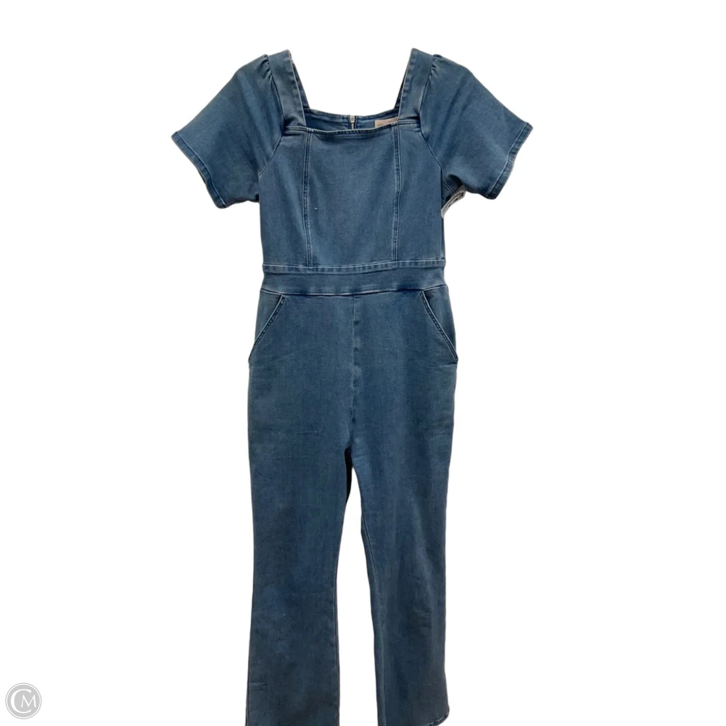 Jumpsuit By Cmc In Blue Denim, Size: L