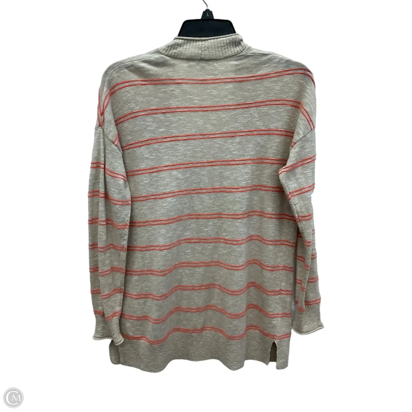 Cardigan By Madewell In Orange & Tan, Size: Xs