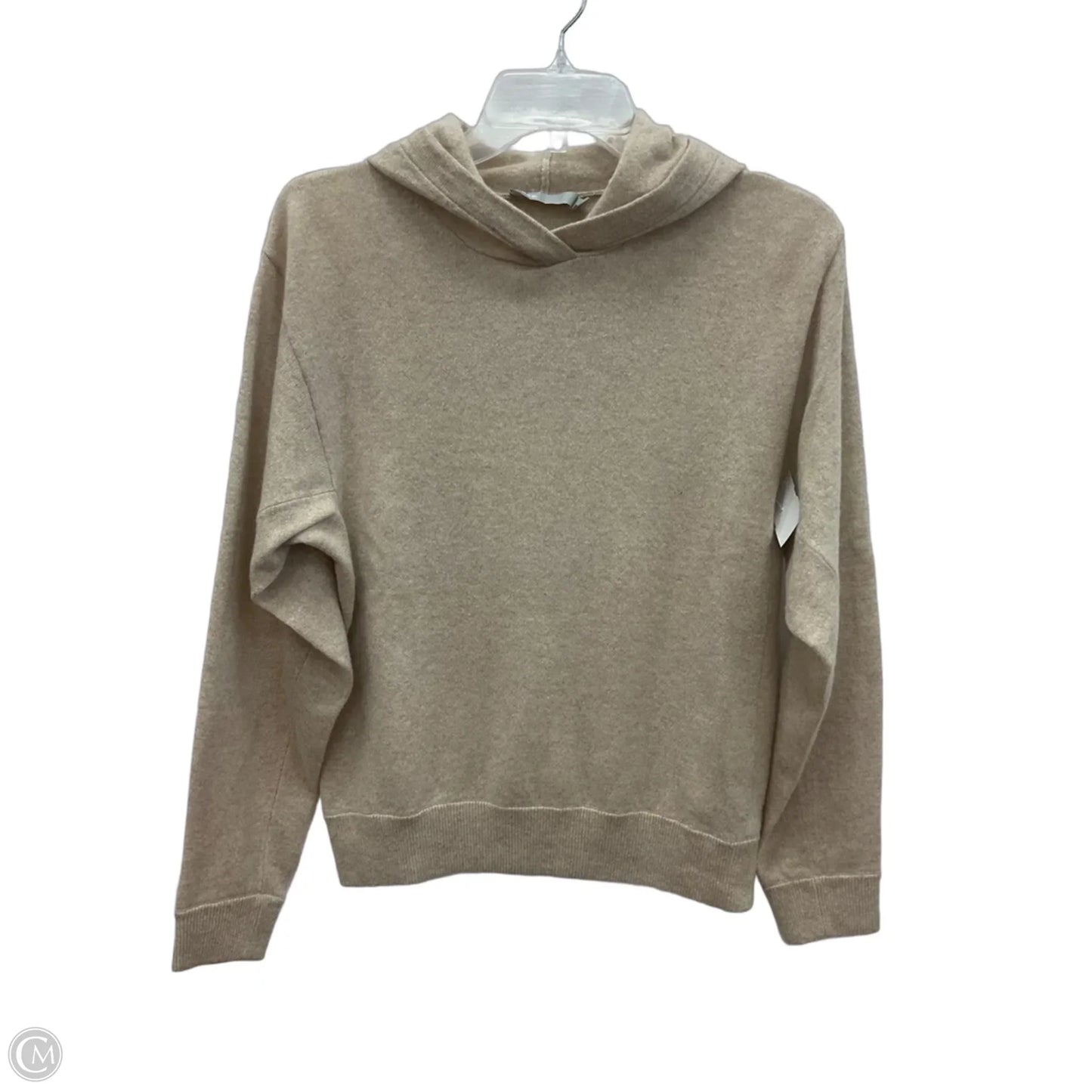 Sweatshirt Hoodie By Vince In Tan, Size: S