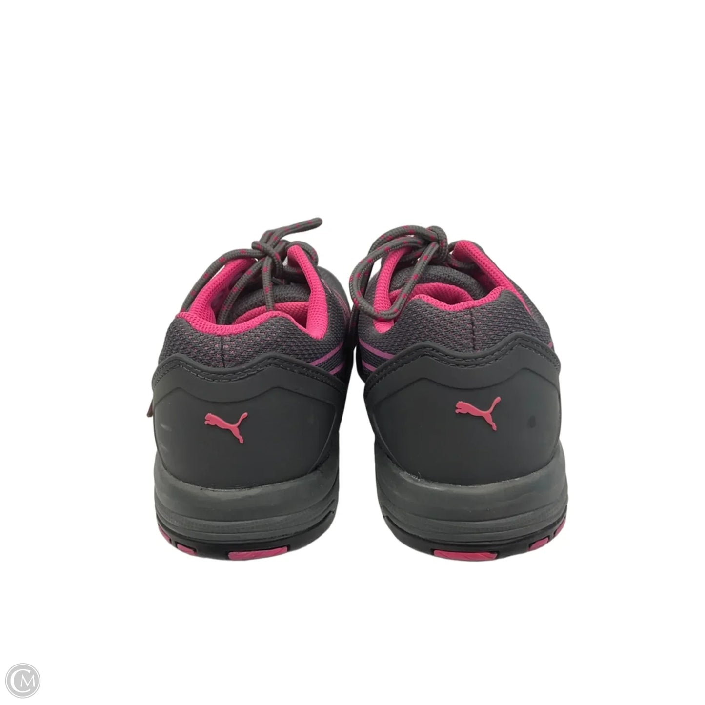 Shoes Athletic By Puma In Grey & Pink, Size: 7