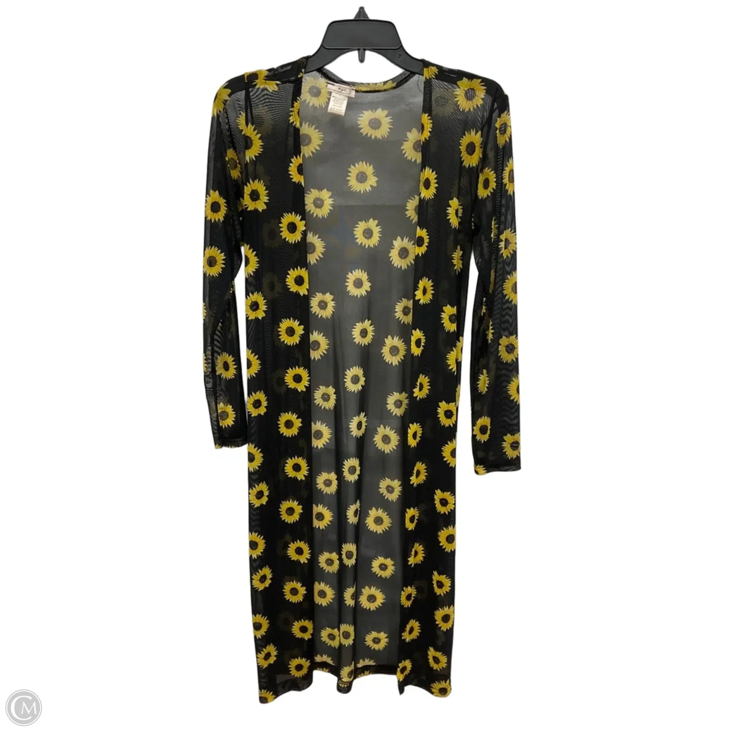 Cardigan By Cmf In Black & Yellow, Size: L