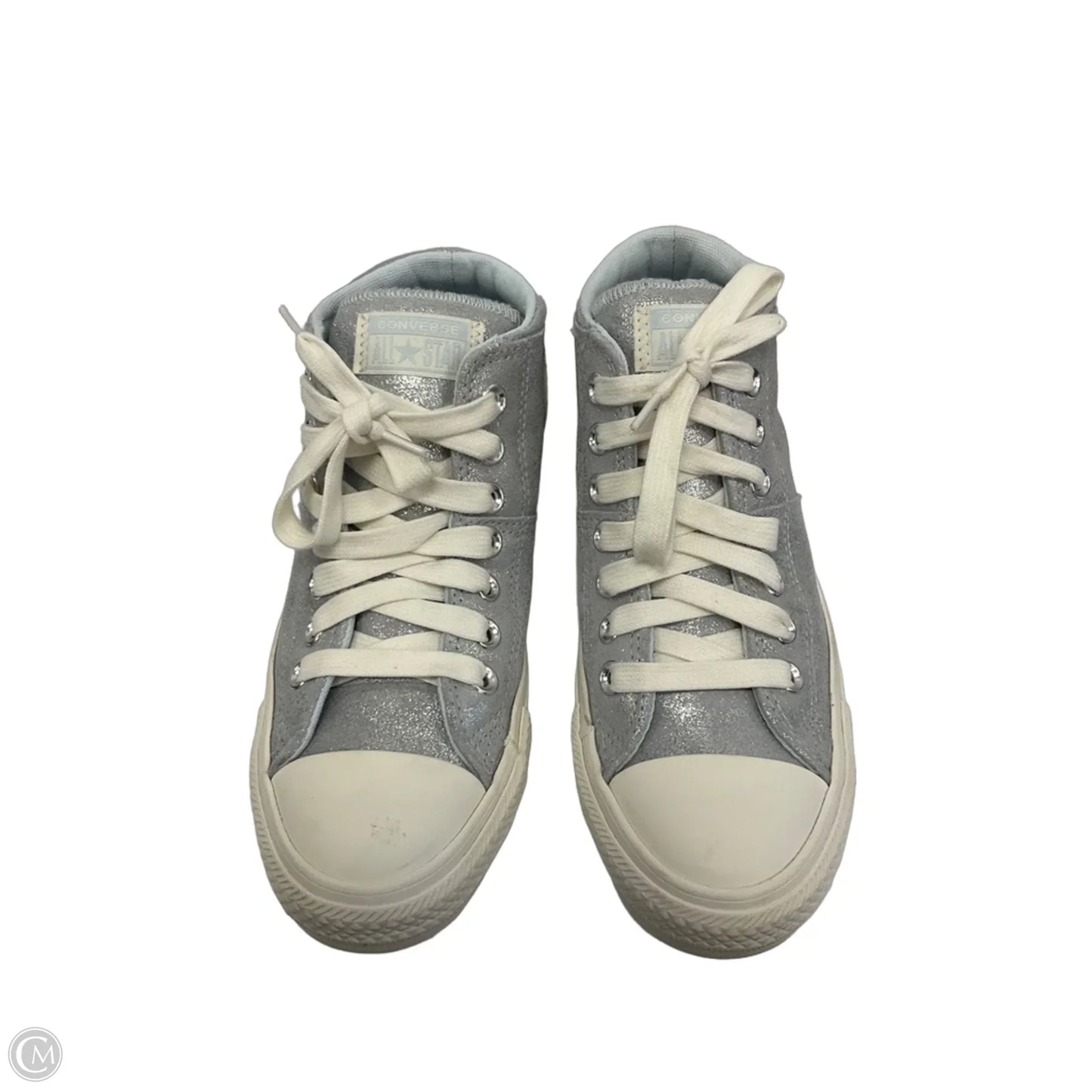 Shoes Sneakers By Converse In Blue & Silver, Size: 7