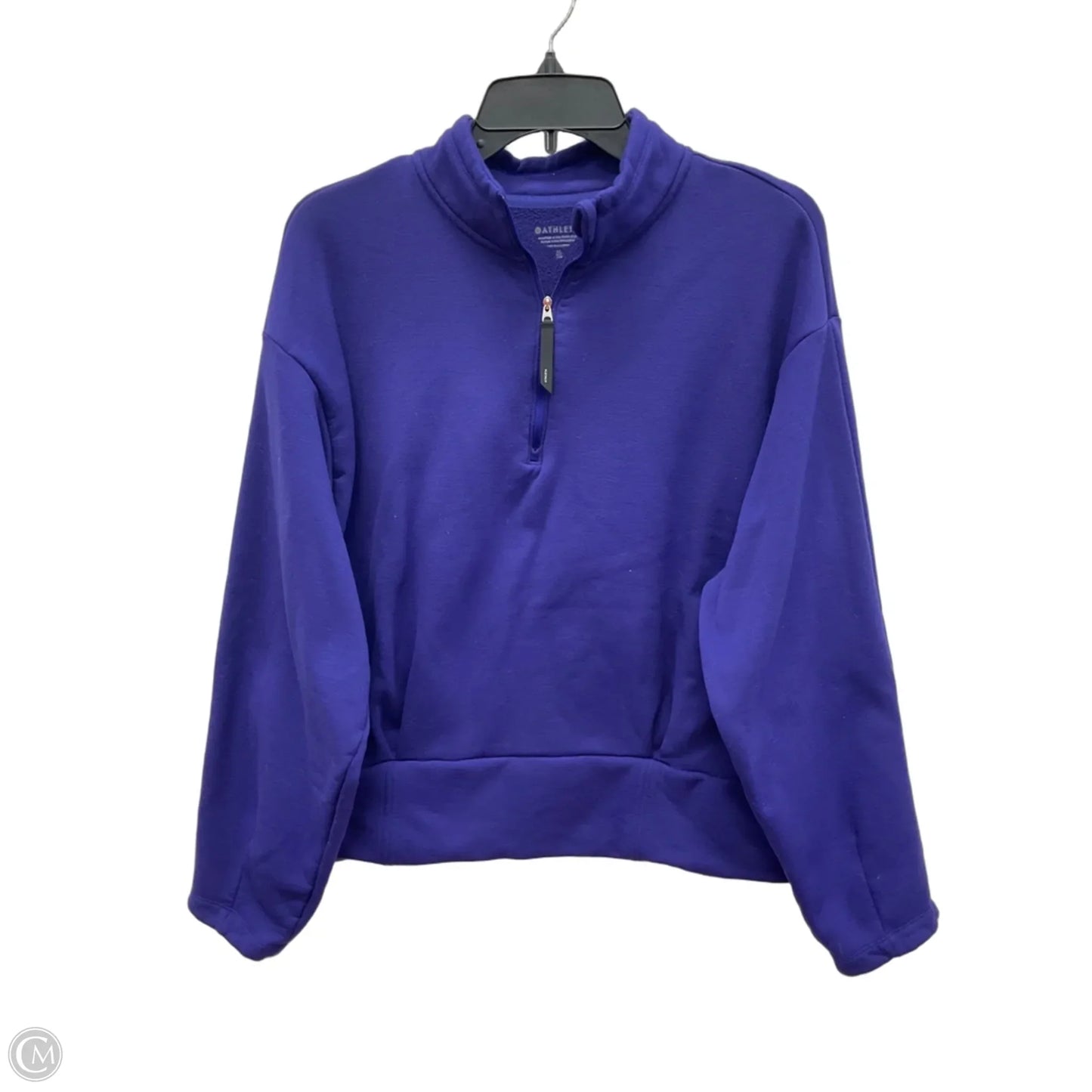 Athletic Sweatshirt Collar By Athleta In Purple, Size: Xl