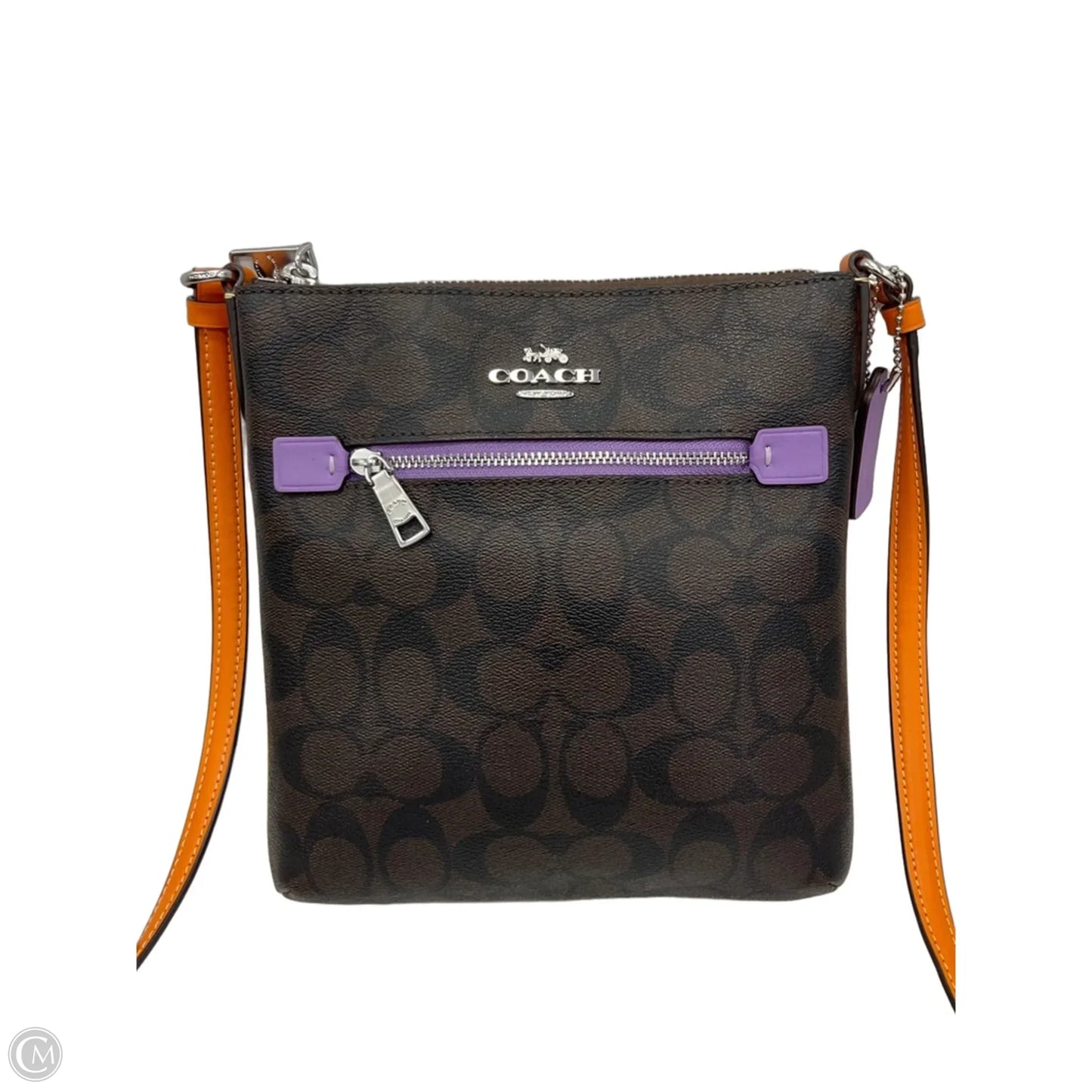 Crossbody Designer By Coach, Size: Small