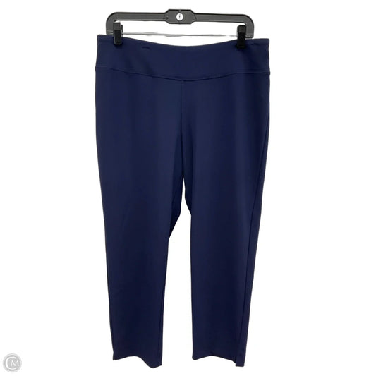 Athletic Leggings By Boston Proper In Navy, Size: L