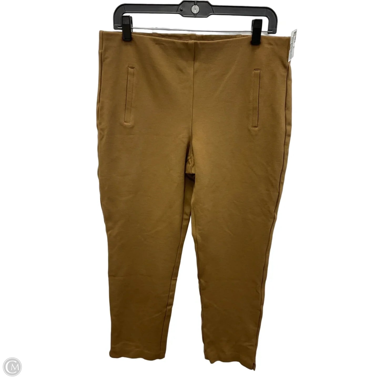 Pants Leggings By Chicos In Brown, Size: 10