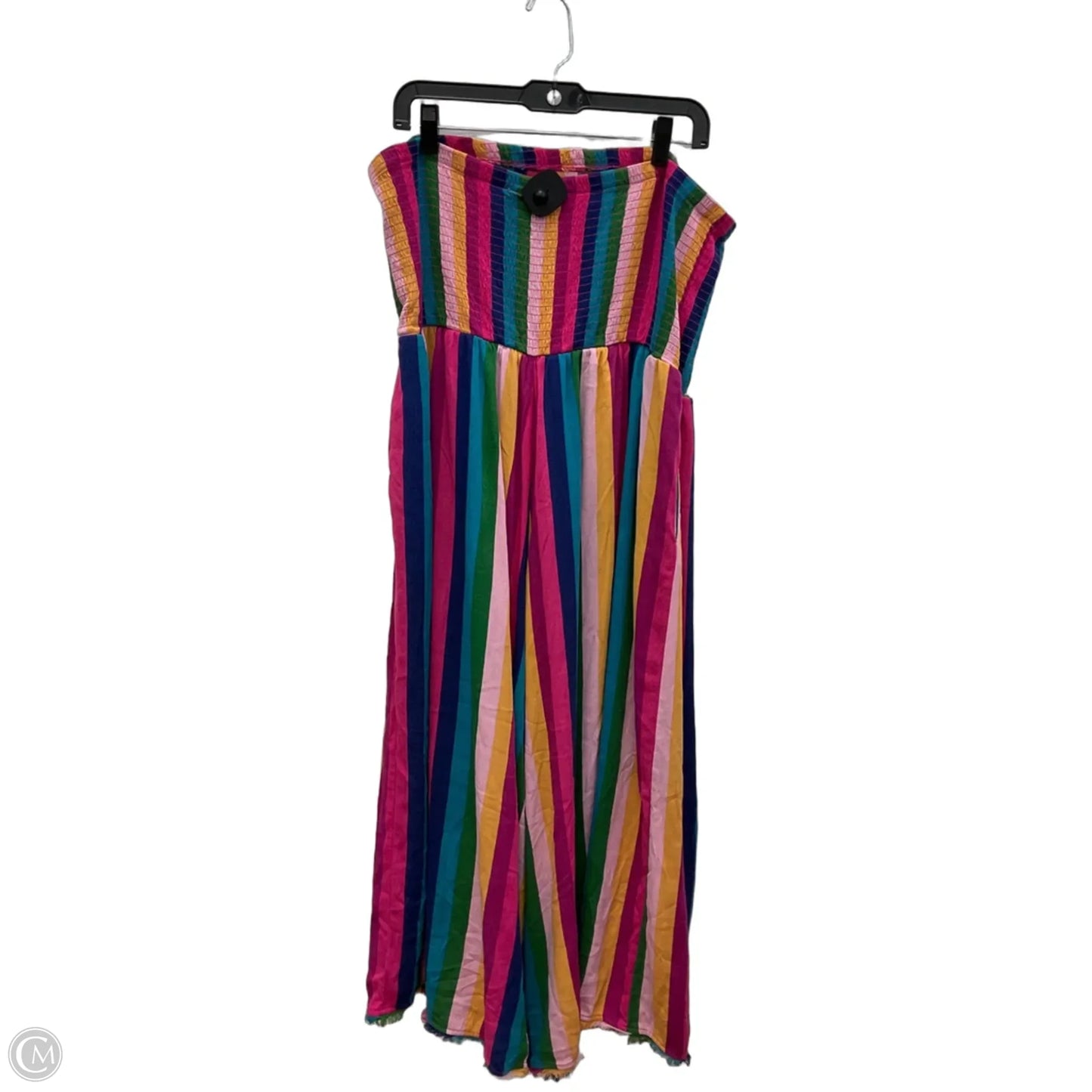 Jumpsuit By Torrid In Rainbow Print, Size: 3x