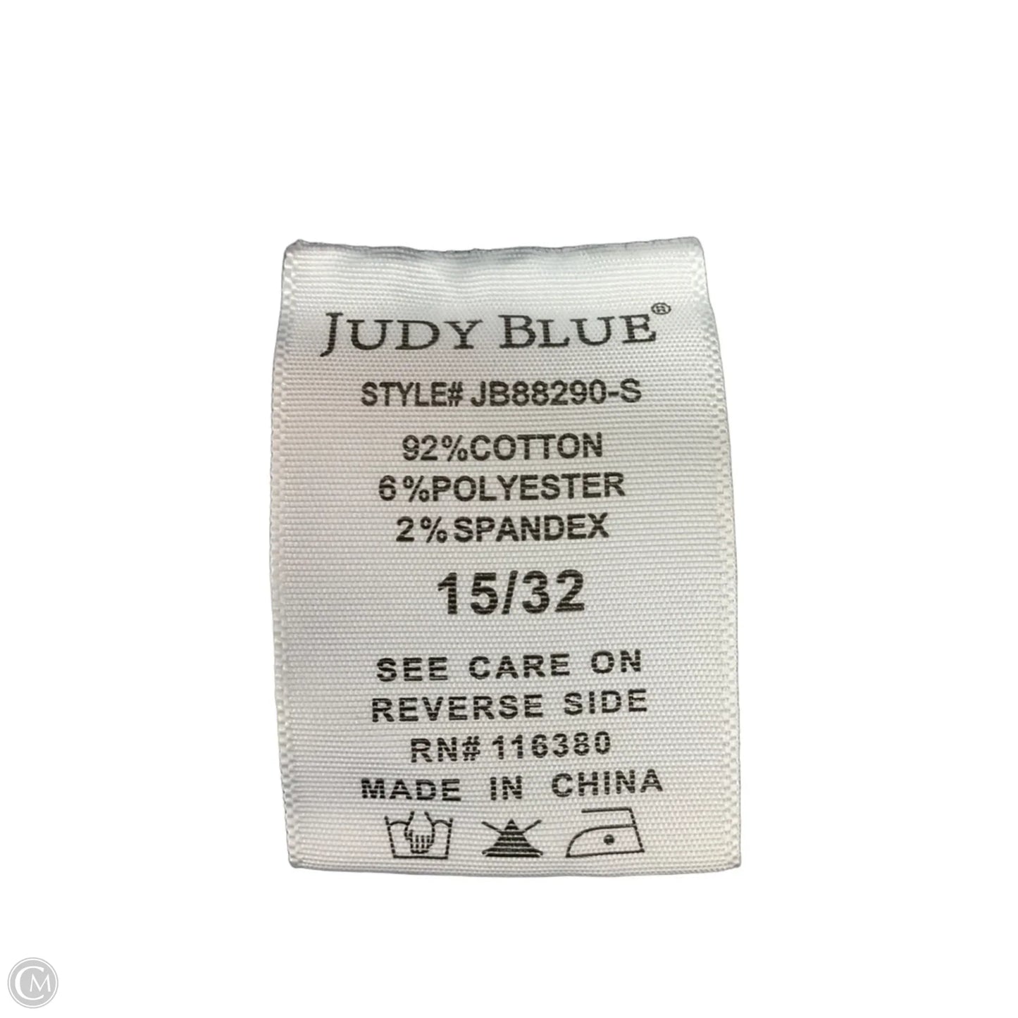 Jeans Boot Cut By Judy Blue In Blue Denim, Size: 14