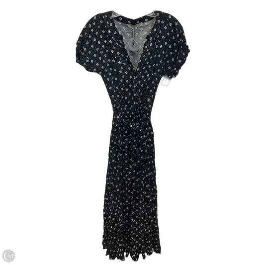 Dress Casual Maxi By Loft In Black & White, Size: S